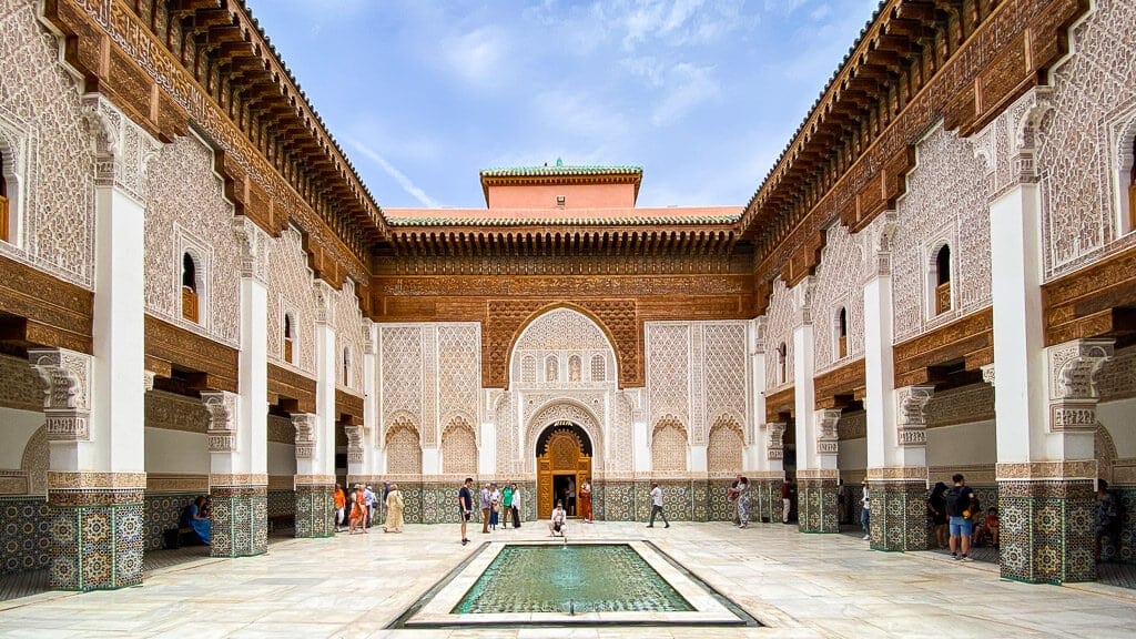 Médersa Ben Youssef à Marrakech