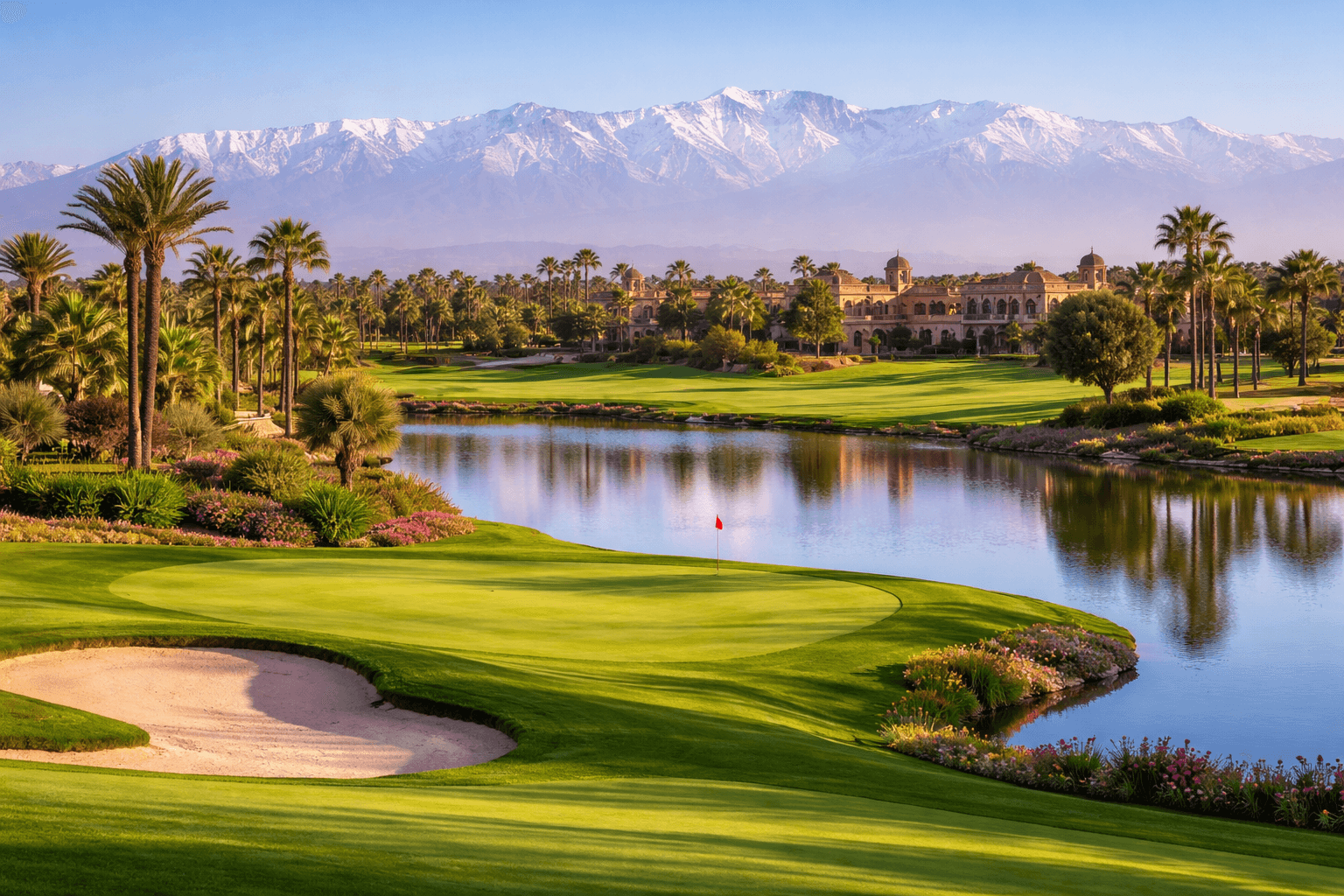 Parcours de golf à Marrakech