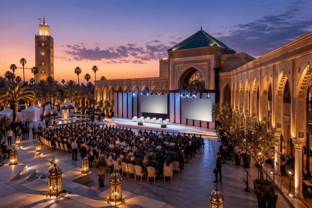 Événement au Maroc