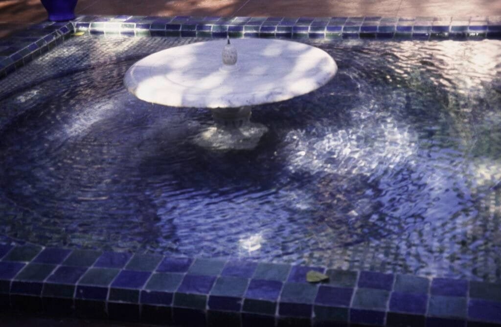 Le bleu Majorelle du jardin Majorelle à Marrakech
