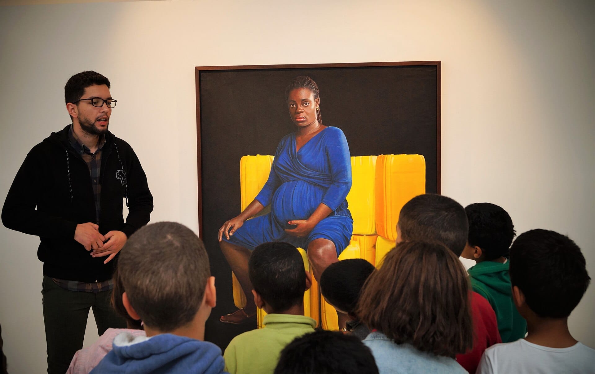 Œuvres d'art contemporain africain exposées au MACAAL à Marrakech