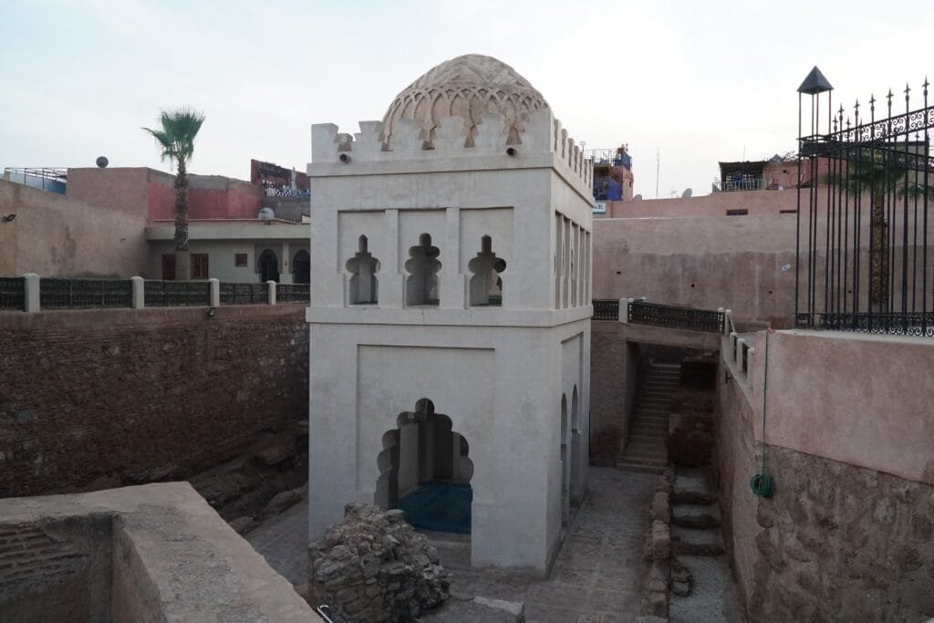 La Koubba Almoravide (Koubba Ba'adiyn), seul monument almoravide de Marrakech