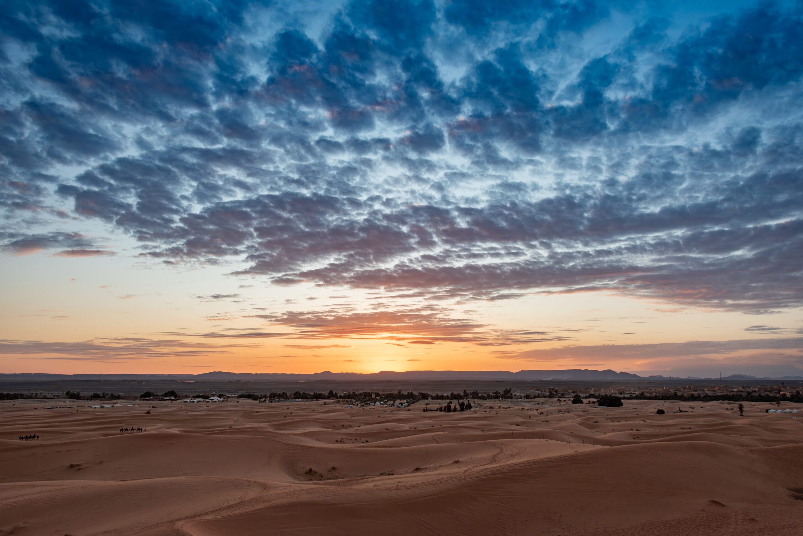 Dünen des Erg Chebbi bei Merzouga