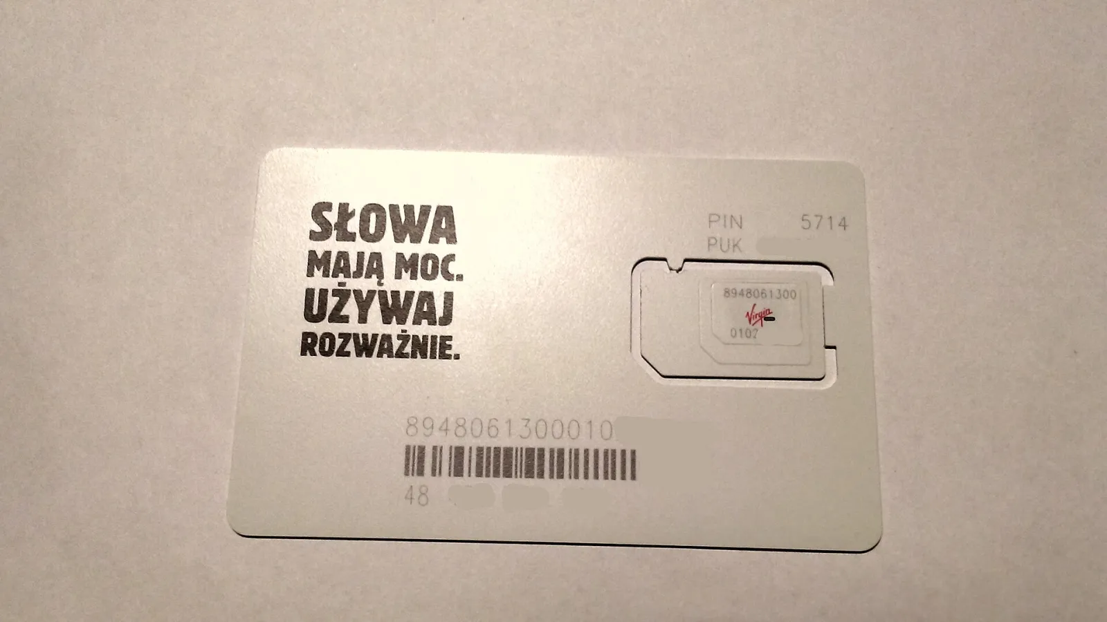 Scheda SIM per telefono cellulare