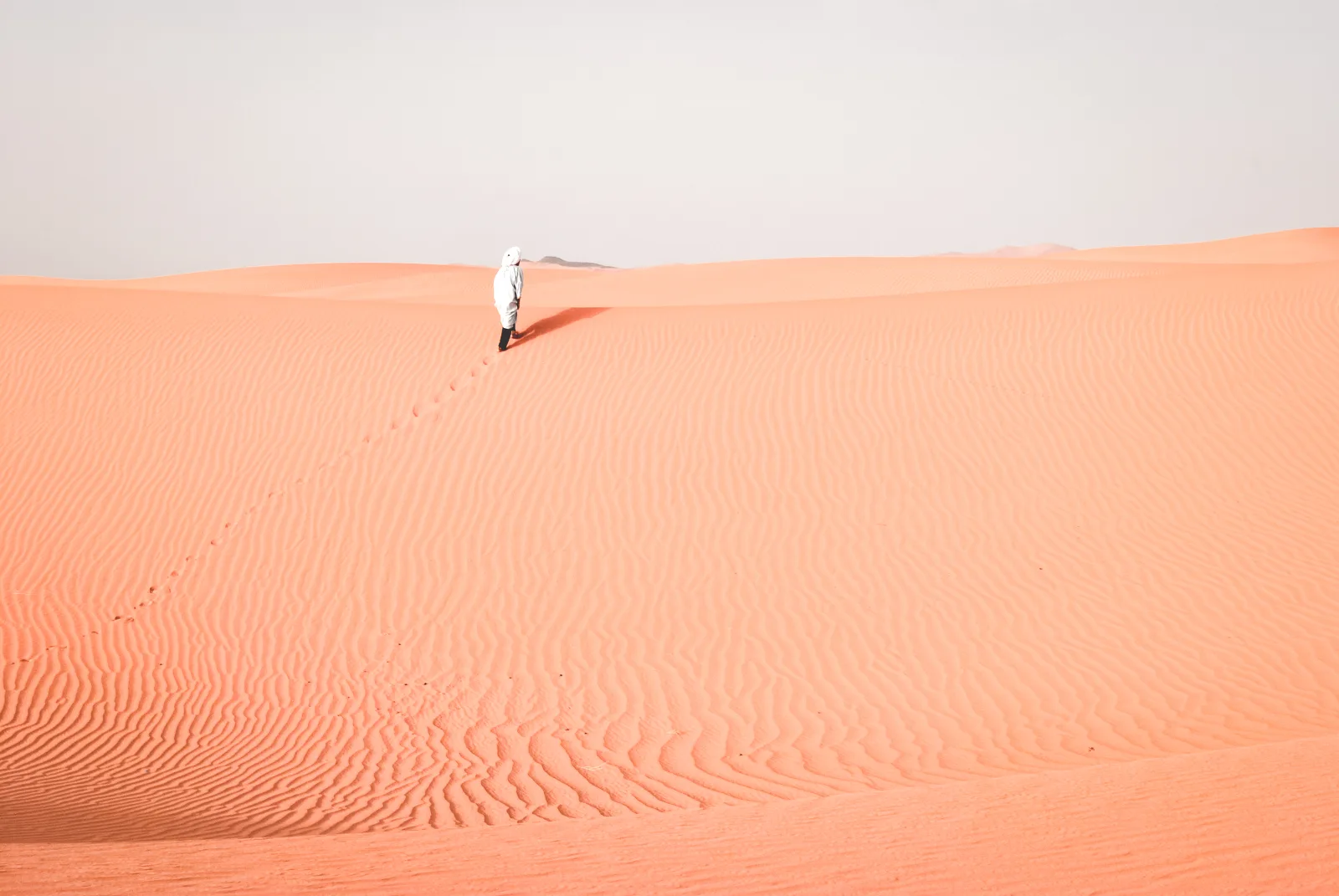 Dunes du désert de Merzouga (Erg Chebbi) au Maroc