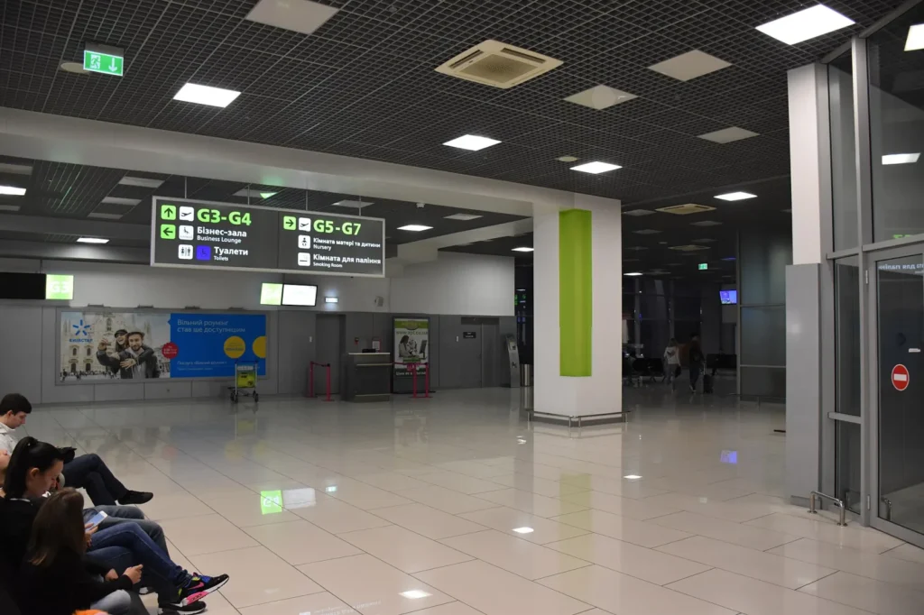 Lounge VIP in un aeroporto