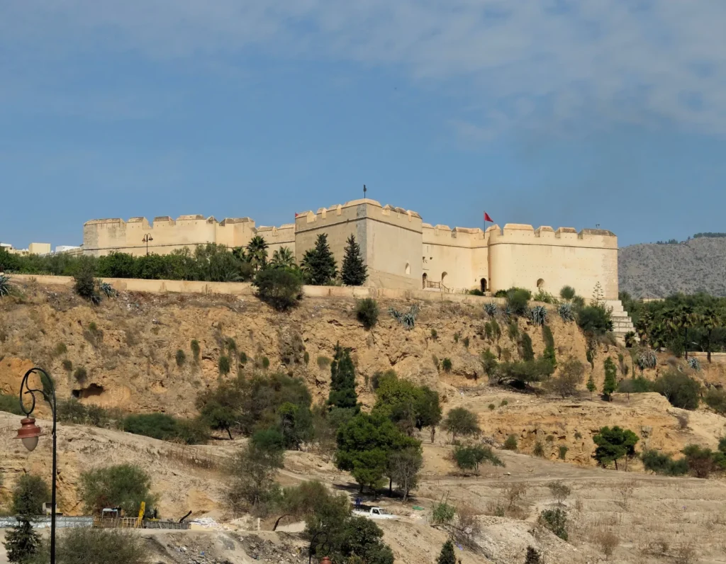 Il Borj Nord, fortezza saadiana in pise sulla collina a nord della medina di Fes