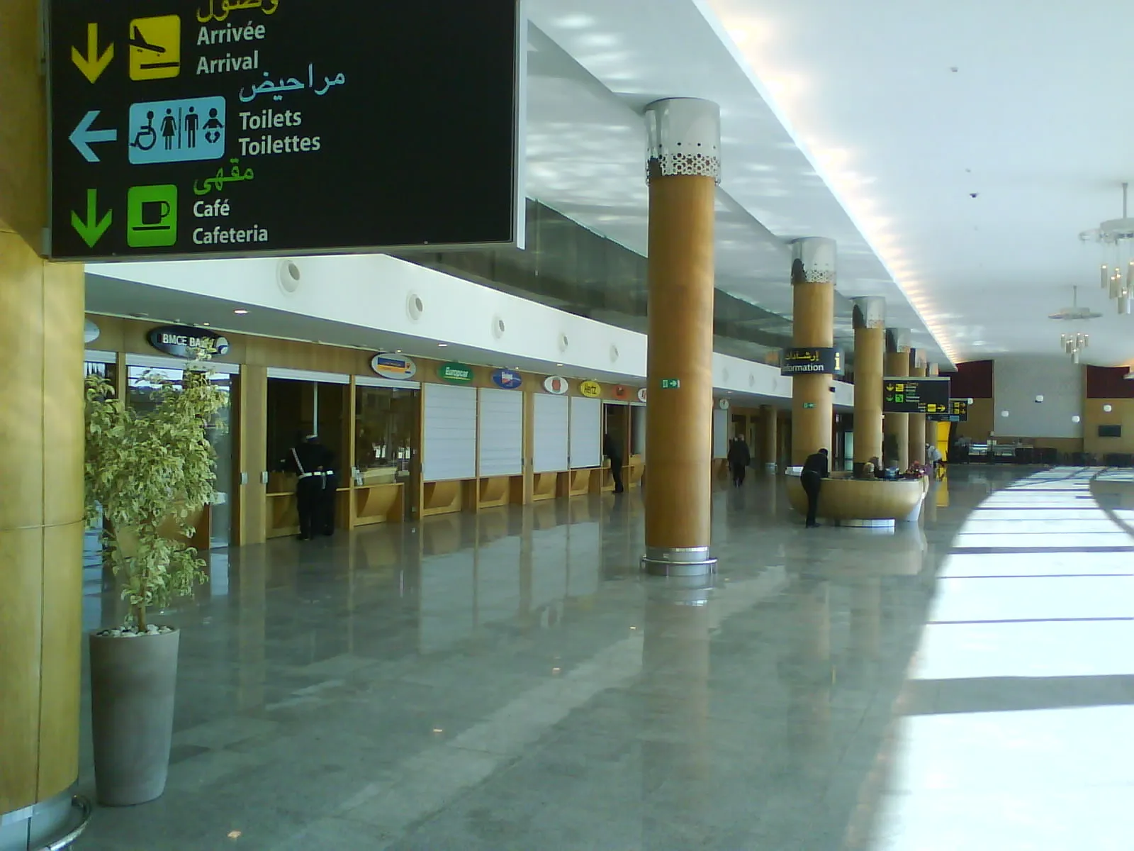 بهو المحطة الجديدة بمطار الرباط سلا، الرابح الأكبر في شتاء 2026-2027